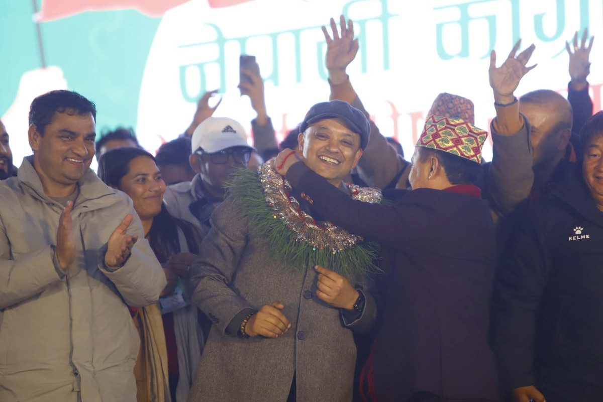 सभापतिमा गगन थापा निर्विरोध निर्वाचित